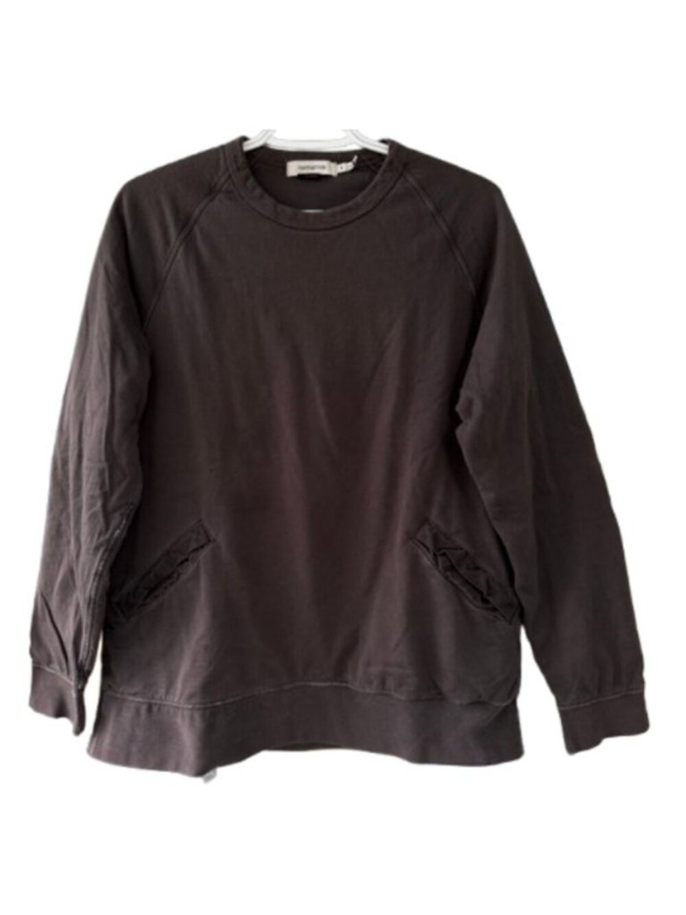Nonnative Polartec long sleeve sweatshirt dark grey men's size 1